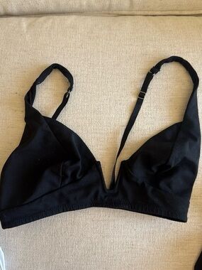 Free People Black Triangle Bralette